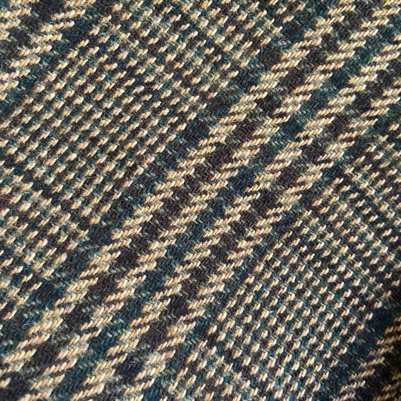 Vintage | Wool Blend Plaid Blazer - Picture 7 of 12